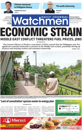 Cover of Watchmen Daily Journal