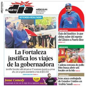 Cover of El Nuevo Dia