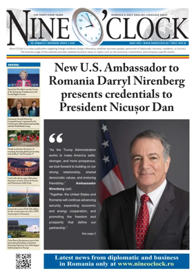 Cover of Nine o clock (Romania) Daily