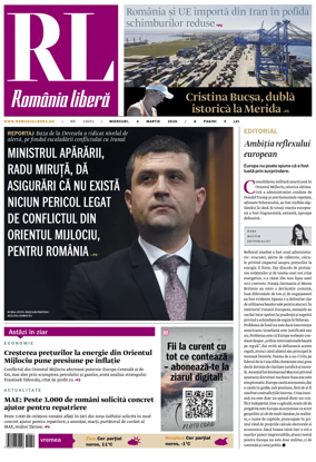 Cover of Romania Libera