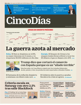 Cover of Cinco Dias