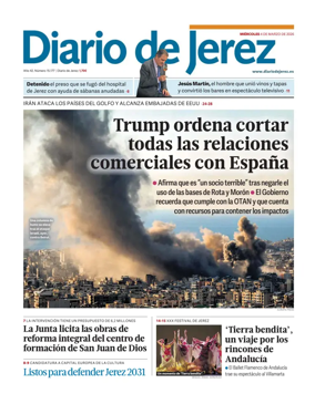Cover of Diario de Jerez