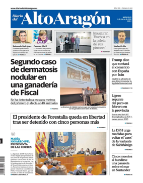 Cover of Diario del Alto Aragon