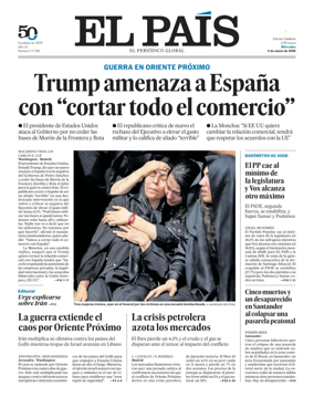 Cover of EL PAIS Catalunya