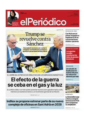 Cover of El Periodico - Castellano