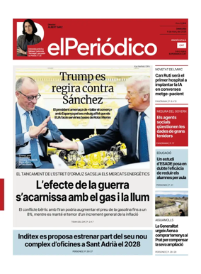 Cover of El Periodico - Catala
