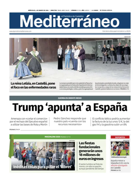 Cover of El Periodico Mediterraneo