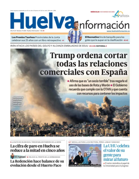 Cover of Huelva Informacion