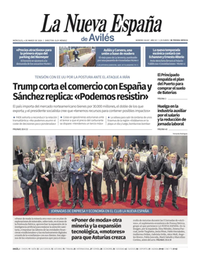 Cover of La Nueva Espana (Aviles)