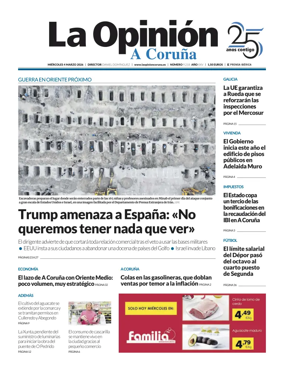 Cover of La Opinion de A Coruna