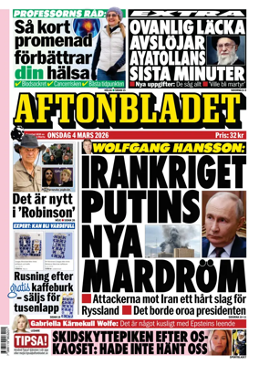 Cover of Aftonbladet