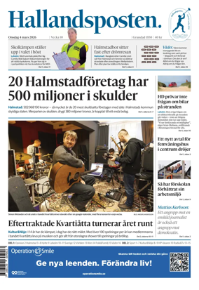 Cover of Hallandsposten