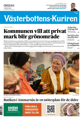 Cover of Vasterbottens-Kuriren