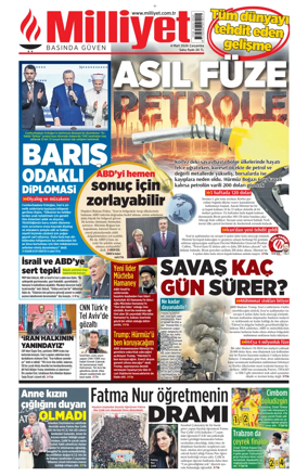 Cover of Milliyet