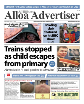 Cover of Alloa Advertiser