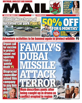 Cover of Bangor Mail