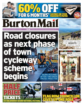 Cover of Burton Mail