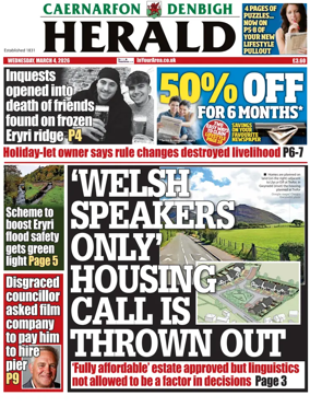 Cover of Caernarfon Herald