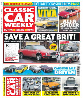 Cover of Classic Car Weekly (UK)