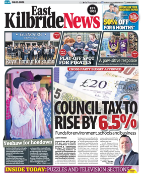 Cover of East Kilbride News