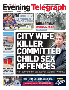 Cover of Evening Telegraph (First Edition)