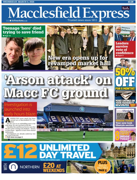 Cover of Macclesfield Express