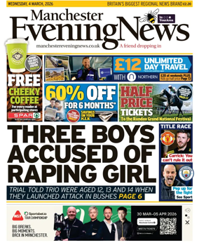 Cover of Manchester Evening News
