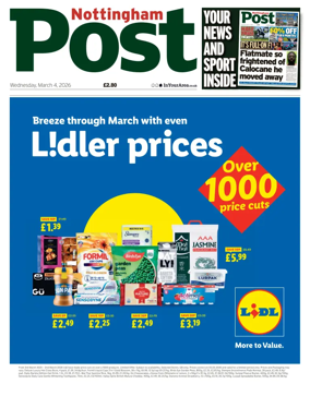 Cover of Nottingham Post