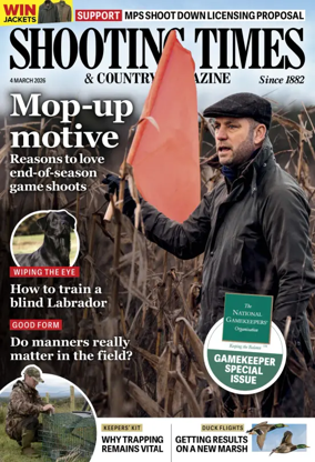 Cover of Shooting Times & Country Magazine