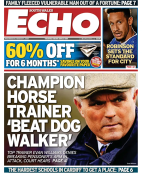 Cover of South Wales Echo
