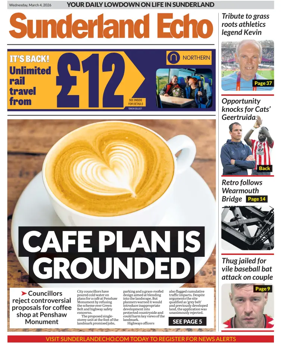 Cover of Sunderland Echo