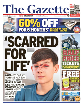 Cover of Teesside Evening Gazette