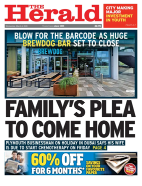 Cover of The Plymouth Herald