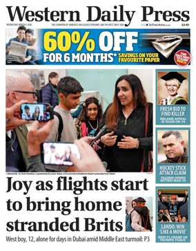 Cover of Western Daily Press