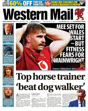 Cover of Western Mail