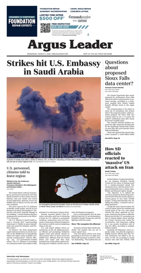 Cover of Argus Leader