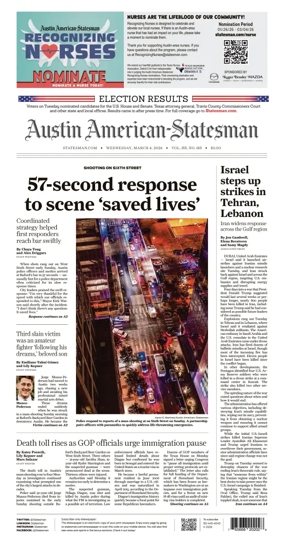 Cover of Austin American-Statesman