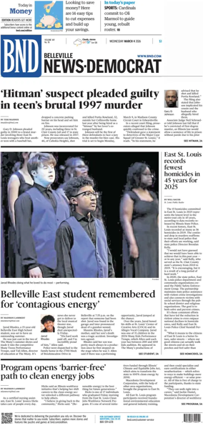 Cover of Belleville News-Democrat