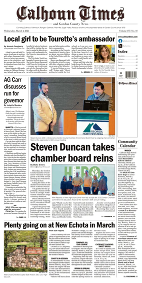 Cover of Calhoun Times