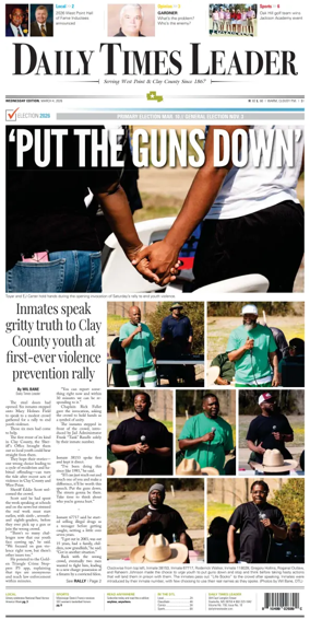 Cover of Daily Times Leader