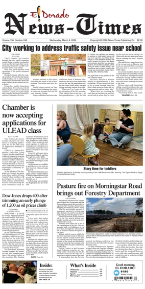 Cover of El Dorado News-Times (VCID - Camden News)