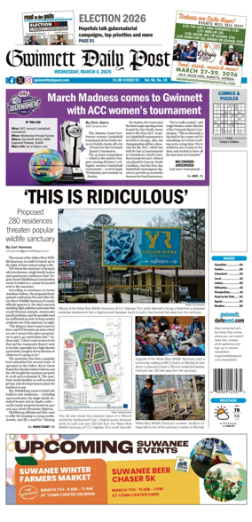 Cover of Gwinnett Daily Post