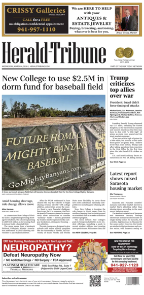 Cover of Herald-Tribune