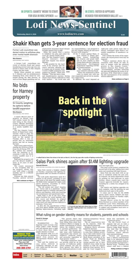 Cover of Lodi News-Sentinel