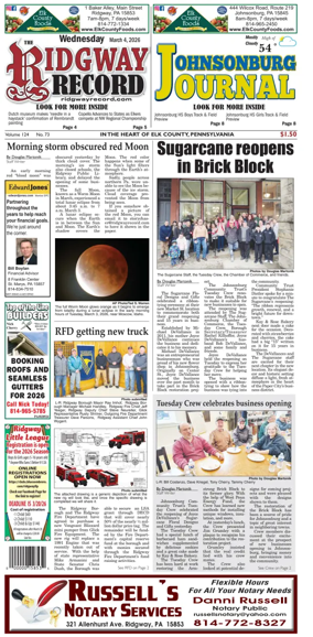 Cover of Ridgway Record