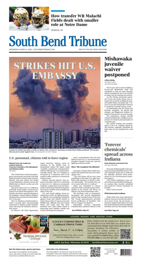 Cover of South Bend Tribune