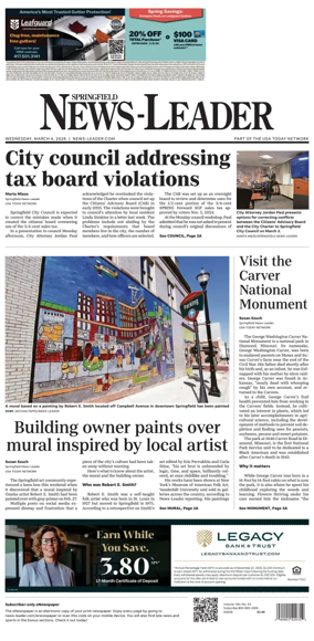 Cover of Springfield News-Leader