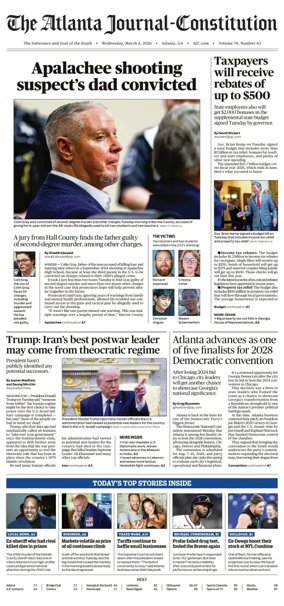 Cover of The Atlanta Journal-Constitution