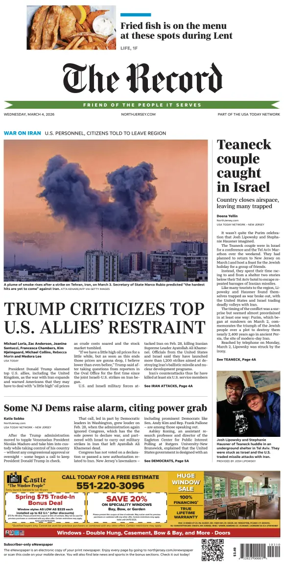 Cover of The Bergen Record