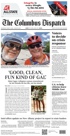 Cover of The Columbus Dispatch